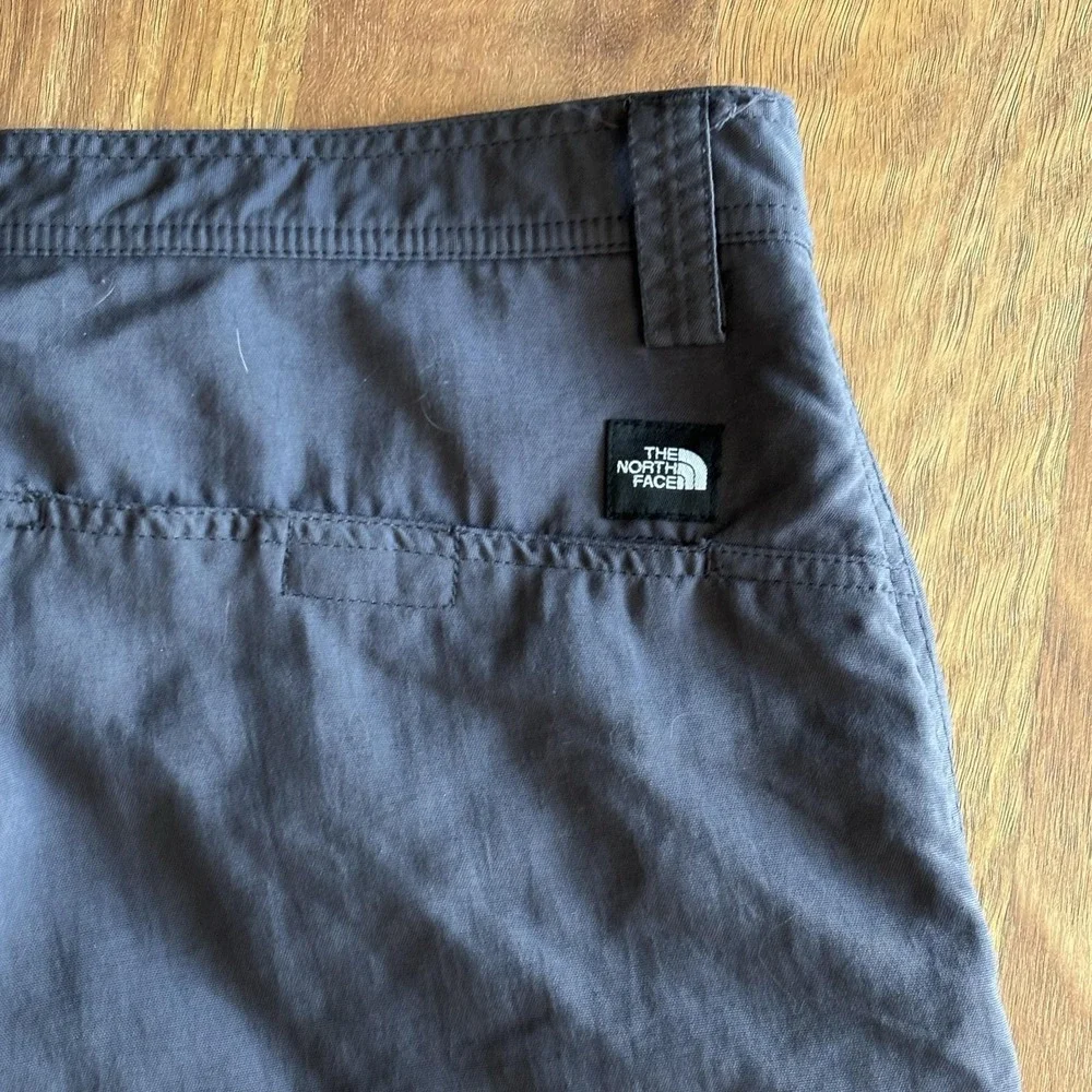 The North Face Snow Pants Mens 38x34 Gray Nylon Insulated Quilted Lined Winter